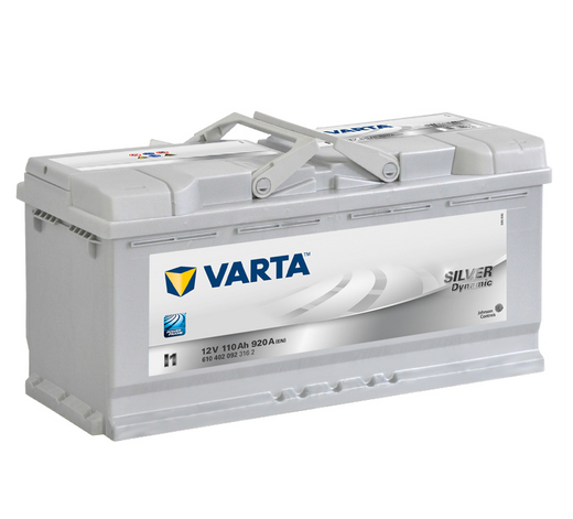 Аккумулятор Varta Silver Dynamic 110 Ач 920 A обратная пол. I1 610402 393*175*190