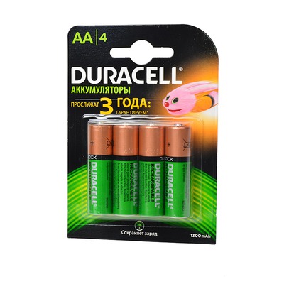   DURACELL HR6 AA 1300mAh BL4