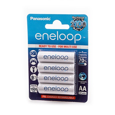   Panasonic eneloop BK-3MCCE/4BE 1900mAh AA BL4