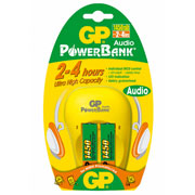   GP PowerBank Audio c 2-  Stick 1450 mAh ( Sony NH-14WM, iRiver 14M) GP PB12GS145-C2 ()